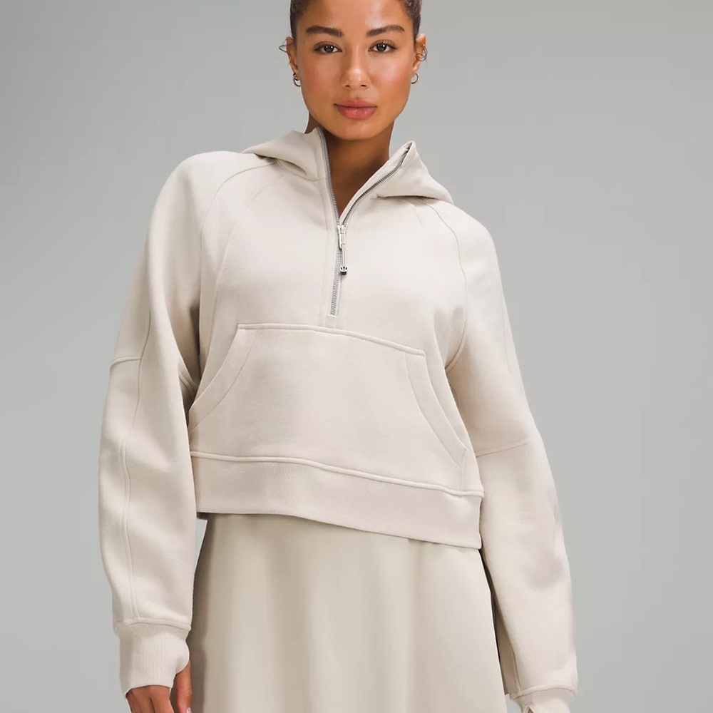 Lululemon half zip scuba hoodie